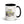 Furrow & Fields Black Mercedes-Benz MB-trac 1100 Pencil Sketch | 15 oz Mug with Color Inside Quality Farmers Merch