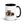 Furrow & Fields Black Renault Ceres 340X Watercolor | 15 oz Mug with Color Inside Quality Farmers Merch