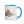 Furrow & Fields Blue / 11 oz Massey Ferguson 1200 Pencil Sketch | Mug with Color Inside Quality Farmers Merch