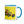 Furrow & Fields Blue / 11 oz Massey Ferguson 50E Pop Art | Mug with Color Inside Quality Farmers Merch