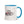 Furrow & Fields Blue / 11 oz Massey Ferguson 6255 Pencil Sketch | Mug with Color Inside Quality Farmers Merch