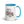 Furrow & Fields Blue Case IH 4240 XL Pro Pencil Sketch | 15 oz Mug with Color Inside Quality Farmers Merch
