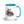 Furrow & Fields Blue Case IH 4240 XL Pro Watercolor | 15 oz Mug with Color Inside Quality Farmers Merch