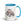 Furrow & Fields Blue Fiat 1880 Pencil Sketch | 15 oz Mug with Color Inside Quality Farmers Merch