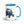 Furrow & Fields Blue Ford 4600 Cartoon (Front) | 15 oz Mug with Color Inside Quality Farmers Merch