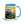 Furrow & Fields Blue Ford 4600 Splash Art | 15 oz Mug with Color Inside Quality Farmers Merch