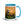 Furrow & Fields Blue JCB 3CX Sitemaster Plus Splash Art | 15 oz Mug with Color Inside Quality Farmers Merch