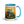 Furrow & Fields Blue John Deere 4350 Splash Art | 15 oz Mug with Color Inside Quality Farmers Merch