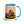 Furrow & Fields Blue Massey Ferguson 1200 Splash Art | 15 oz Mug with Color Inside Quality Farmers Merch