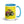 Furrow & Fields Blue Massey Ferguson 375 Pop Art | 15 oz Mug with Color Inside Quality Farmers Merch
