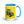 Furrow & Fields Blue Renault 106-54 TL Pop Art | 15 oz Mug with Color Inside Quality Farmers Merch