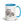 Furrow & Fields Blue Renault Ceres 340X Pencil Sketch | 15 oz Mug with Color Inside Quality Farmers Merch