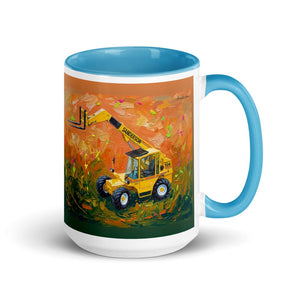 Furrow & Fields Blue Sanderson 726 Teleporter Splash Art | 15 oz Mug with Color Inside Quality Farmers Merch