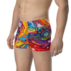 Furrow & Fields Boxer Briefs Case MX 130 Splash Art | Boxer Briefs Quality Farmers Merch