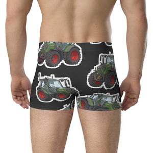 Furrow & Fields Boxer Briefs Fendt 313 Vario Big Print Boxer Briefs – Charcoal Quality Farmers Merch