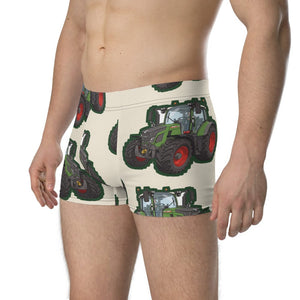 Furrow & Fields Boxer Briefs Fendt 516 Vario Big Print Boxer Briefs – Cream Quality Farmers Merch