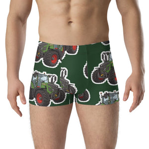Furrow & Fields Boxer Briefs Fendt 516 Vario Big Print Boxer Briefs – Green Quality Farmers Merch