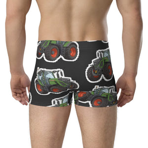 Furrow & Fields Boxer Briefs Fendt 728 Vario Big Print Boxer Briefs – Charcoal Quality Farmers Merch
