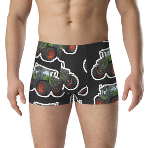 Furrow & Fields Boxer Briefs Fendt 728 Vario Big Print Boxer Briefs – Charcoal Quality Farmers Merch