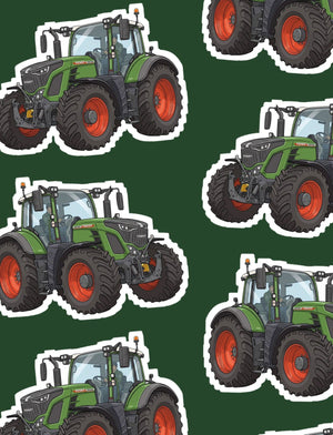 Furrow & Fields Boxer Briefs Fendt 728 Vario Big Print Boxer Briefs – Green Quality Farmers Merch