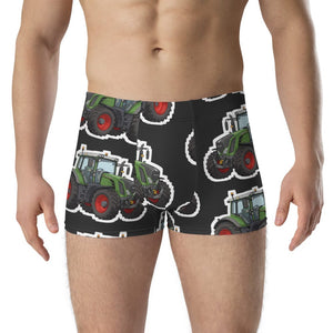 Furrow & Fields Boxer Briefs Fendt 828 Vario Big Print Boxer Briefs – Charcoal Quality Farmers Merch
