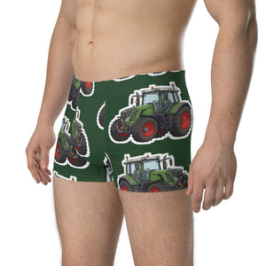 Furrow & Fields Boxer Briefs Fendt 828 Vario Big Print Boxer Briefs – Green Quality Farmers Merch