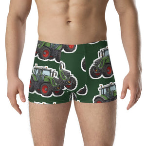 Furrow & Fields Boxer Briefs Fendt 828 Vario Big Print Boxer Briefs – Green Quality Farmers Merch