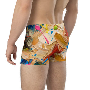 Furrow & Fields Boxer Briefs Fiat 110-90 DT Splash Art | Boxer Briefs Quality Farmers Merch