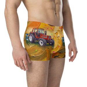 Furrow & Fields Boxer Briefs Fiat 1880 Splash Art | Boxer Briefs Quality Farmers Merch
