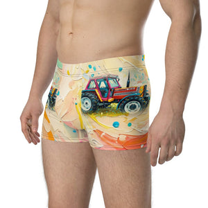 Furrow & Fields Boxer Briefs Fiat 90-90 DT Splash Art | Boxer Briefs Quality Farmers Merch