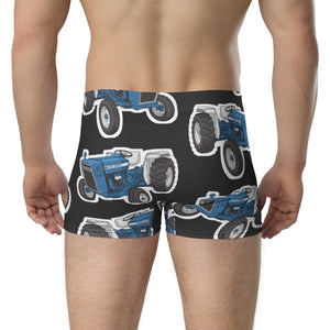 Furrow & Fields Boxer Briefs Ford 3600 Big Print Boxer Briefs – Charcoal Quality Farmers Merch