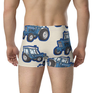 Furrow & Fields Boxer Briefs Ford 4000 Big Print Boxer Briefs – Cream Quality Farmers Merch