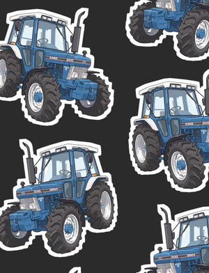 Furrow & Fields Boxer Briefs Ford 5610 Big Print Boxer Briefs – Charcoal Quality Farmers Merch