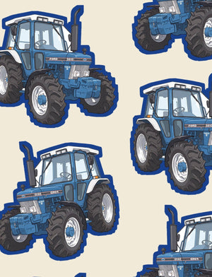 Furrow & Fields Boxer Briefs Ford 5610 Big Print Boxer Briefs – Cream Quality Farmers Merch
