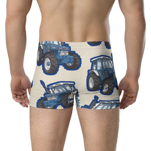 Furrow & Fields Boxer Briefs Ford 5610 Big Print Boxer Briefs – Cream Quality Farmers Merch
