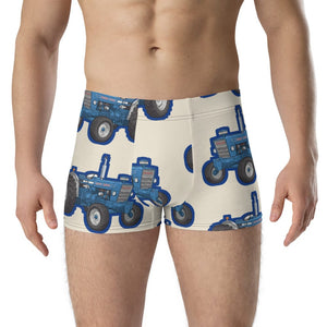 Furrow & Fields Boxer Briefs Ford 7000 Big Print Boxer Briefs – Cream Quality Farmers Merch
