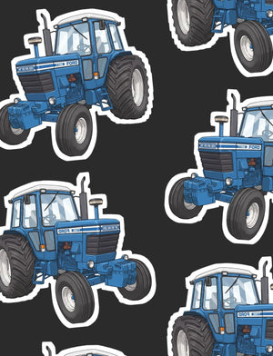Furrow & Fields Boxer Briefs Ford 7700 Big Print Boxer Briefs – Charcoal Quality Farmers Merch