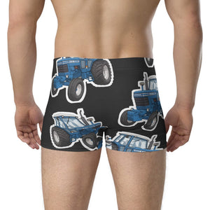 Furrow & Fields Boxer Briefs Ford 7700 Big Print Boxer Briefs – Charcoal Quality Farmers Merch