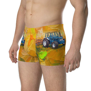 Furrow & Fields Boxer Briefs Ford 7810 Generation III Splash Art | Boxer Briefs Quality Farmers Merch