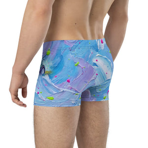Furrow & Fields Boxer Briefs Ford 8340 Splash Art | Boxer Briefs Quality Farmers Merch