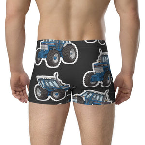 Furrow & Fields Boxer Briefs Ford TW-15 Big Print Boxer Briefs – Charcoal Quality Farmers Merch
