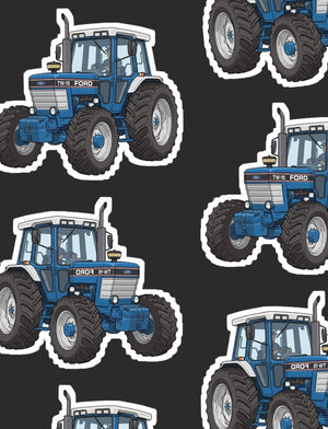 Furrow & Fields Boxer Briefs Ford TW-15 Big Print Boxer Briefs – Charcoal Quality Farmers Merch