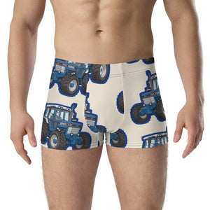 Furrow & Fields Boxer Briefs Ford TW-15 Big Print Boxer Briefs – Cream Quality Farmers Merch