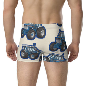 Furrow & Fields Boxer Briefs Ford TW-15 Big Print Boxer Briefs – Cream Quality Farmers Merch