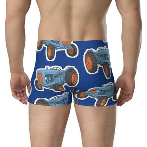 Furrow & Fields Boxer Briefs Fordson Major Big Print Boxer Briefs – Blue Quality Farmers Merch