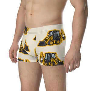 Furrow & Fields Boxer Briefs JCB 1CX Big Print Boxer Briefs – Cream Quality Farmers Merch