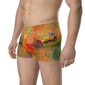 Furrow & Fields Boxer Briefs JCB 3C II Splash Art | Boxer Briefs Quality Farmers Merch