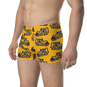 Furrow & Fields Boxer Briefs JCB 3CX Sitemaster Plus Boxer Briefs – Yellow Quality Farmers Merch