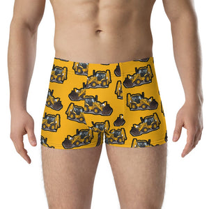 Furrow & Fields Boxer Briefs JCB 3CX Sitemaster Plus Boxer Briefs – Yellow Quality Farmers Merch