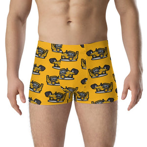 Furrow & Fields Boxer Briefs JCB 3CX Sitemaster SRS Boxer Briefs – Yellow Quality Farmers Merch